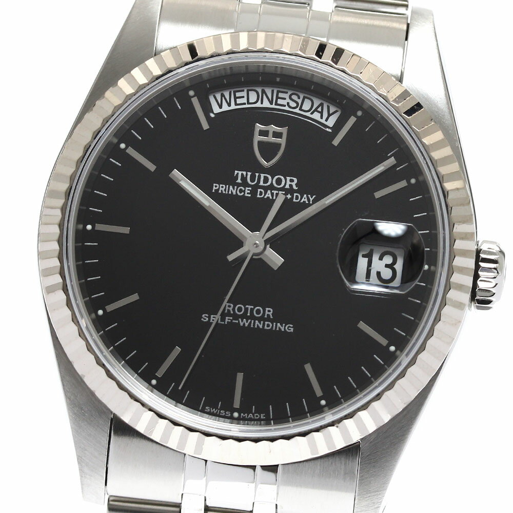 チュードル TUDOR 76214 プリンス デイトデイ WGベゼル 自動巻き メンズ _90114 ...