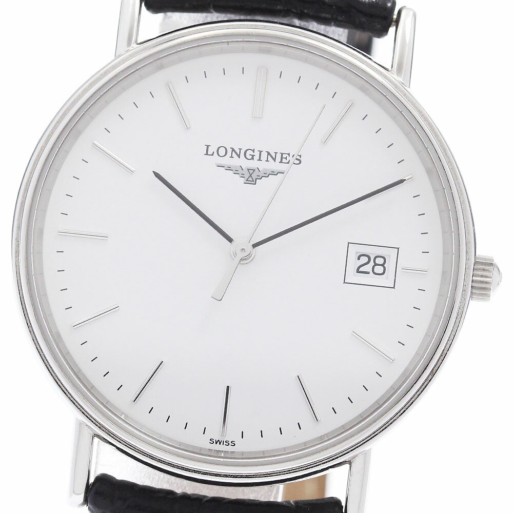 ロンジン LONGINES L4.720.4 グランドクラシック デイト クォーツ メンズ _905754【中古】