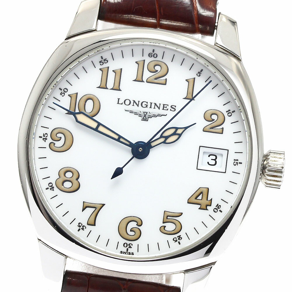 ロンジン LONGINES L2.198.4 スピリット デイト クォーツ ボーイズ _907579【中古】