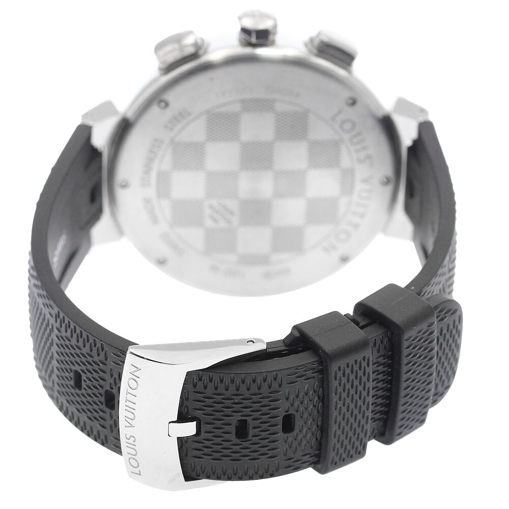 ルイ・ヴィトン LOUIS VUITTON QA094 タンブールGM ダミエ グラフィット クロノグラフ クォーツ メンズ _ closer01-10242416 CLOSER サンプル画像3