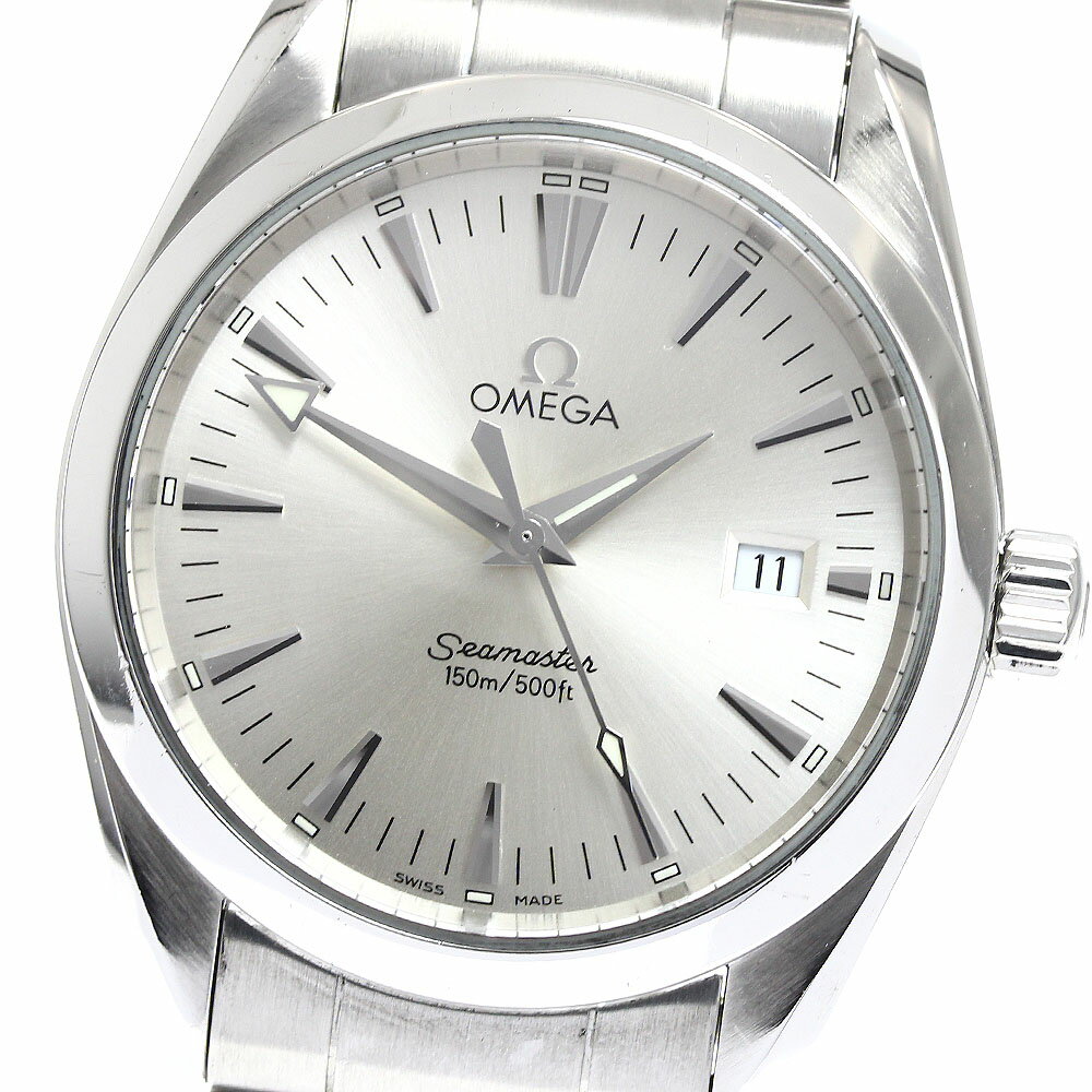 オメガ OMEGA 2518.30 シーマスター アクアテラ デイト クォーツ メンズ _89516 ...