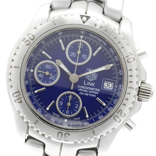 タグホイヤー TAG HEUER CT5110 リンク クロノグラフ クロノメーター 自動巻き メンズ _908875【中古】 タグホイヤー TAG HEUER CT5110 リンク クロノグラフ クロノメーター 自動巻き メンズ _908875【中古】