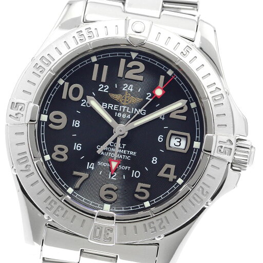 ブライトリング BREITLING A32350 コルト GMT 自動巻き メンズ 保証書付き_905911【中古】 ブライトリング BREITLING A32350 コルト GMT 自動巻き メンズ 保証書付き_905911【中古】