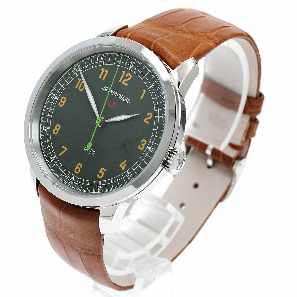 ジャンリシャール JEANRICHARD 60300-11-A11-AAP 1681 ロンド AFF3 自動巻き メンズ 美品 _909957【中古】