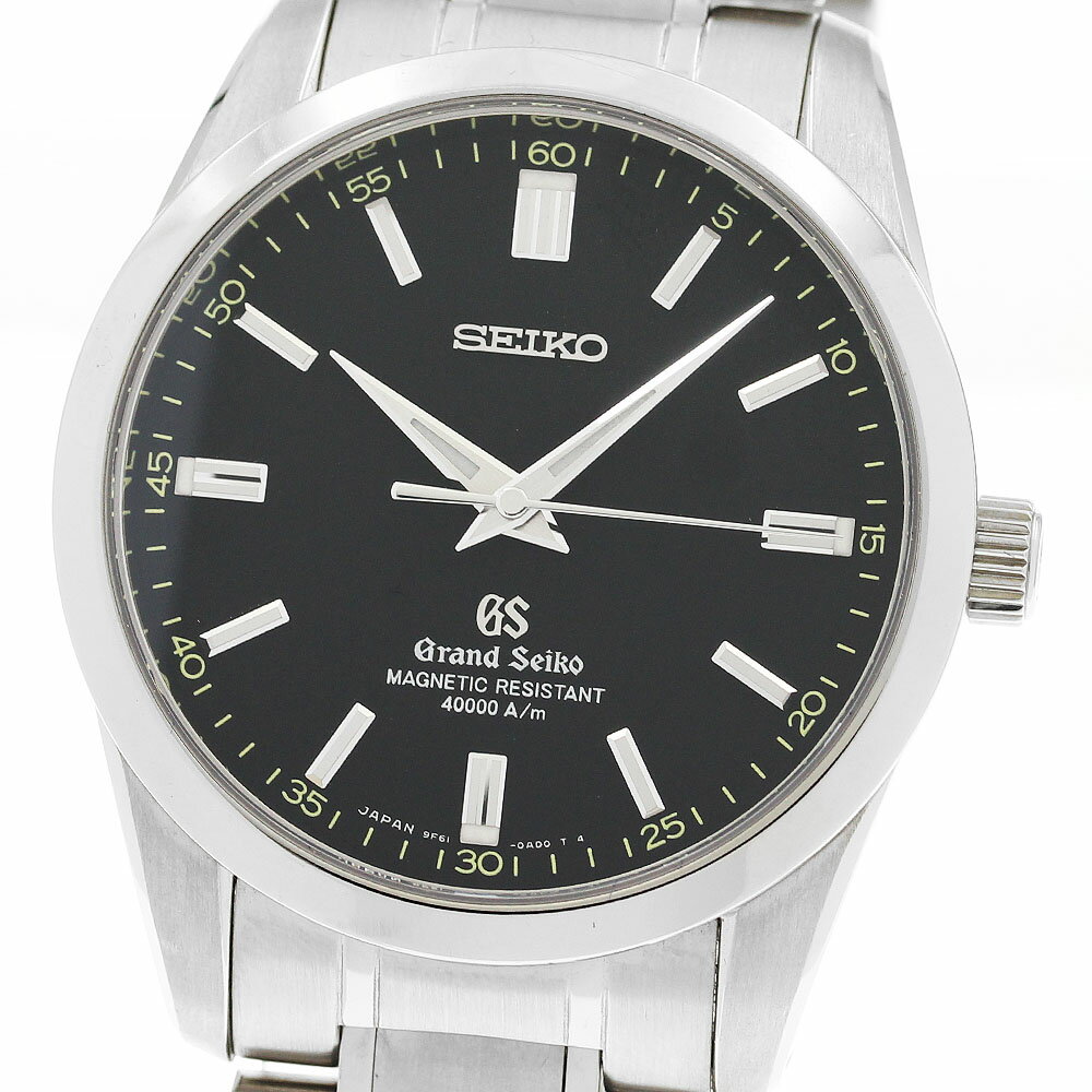 セイコー SEIKO SBGX045/9F61-0AAA グランドセイコー SMR40000 クォーツ メンズ 箱・保証書付き_910390【中古】