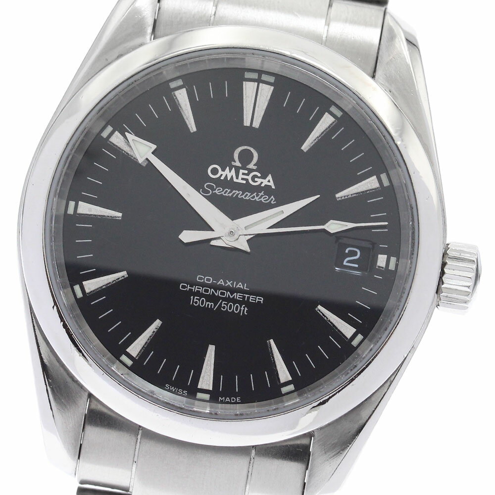 オメガ OMEGA 2504.50 シーマスター アクアテラ デイト コーアクシャル クロノメーター ...