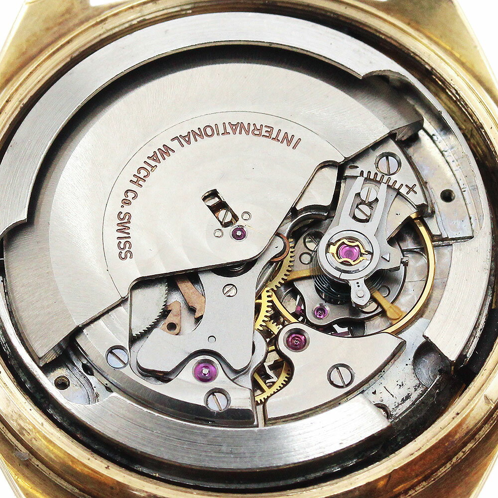 訳あり IWC IWC SCHAFFHAUSEN R911A/2-68 ヨットクラブ デイト Cal.8541B 自動巻き メンズ _892096【中古】