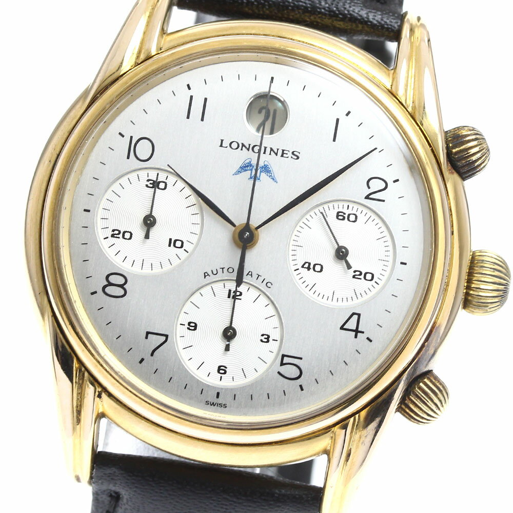 ロンジン LONGINES L4.661.2 モニュメント グランドクラシック Cal.L654.2 クロノグラフ 自動巻き メンズ _906549【中古】