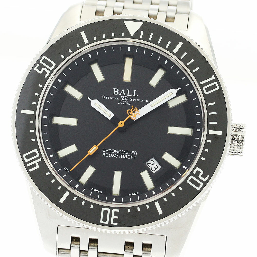 ボールウォッチ BALLWATCH DM3108A-SICJ-BK エンジニアマスター2 スキンダイバーII 自動巻き メンズ _911566【中古】