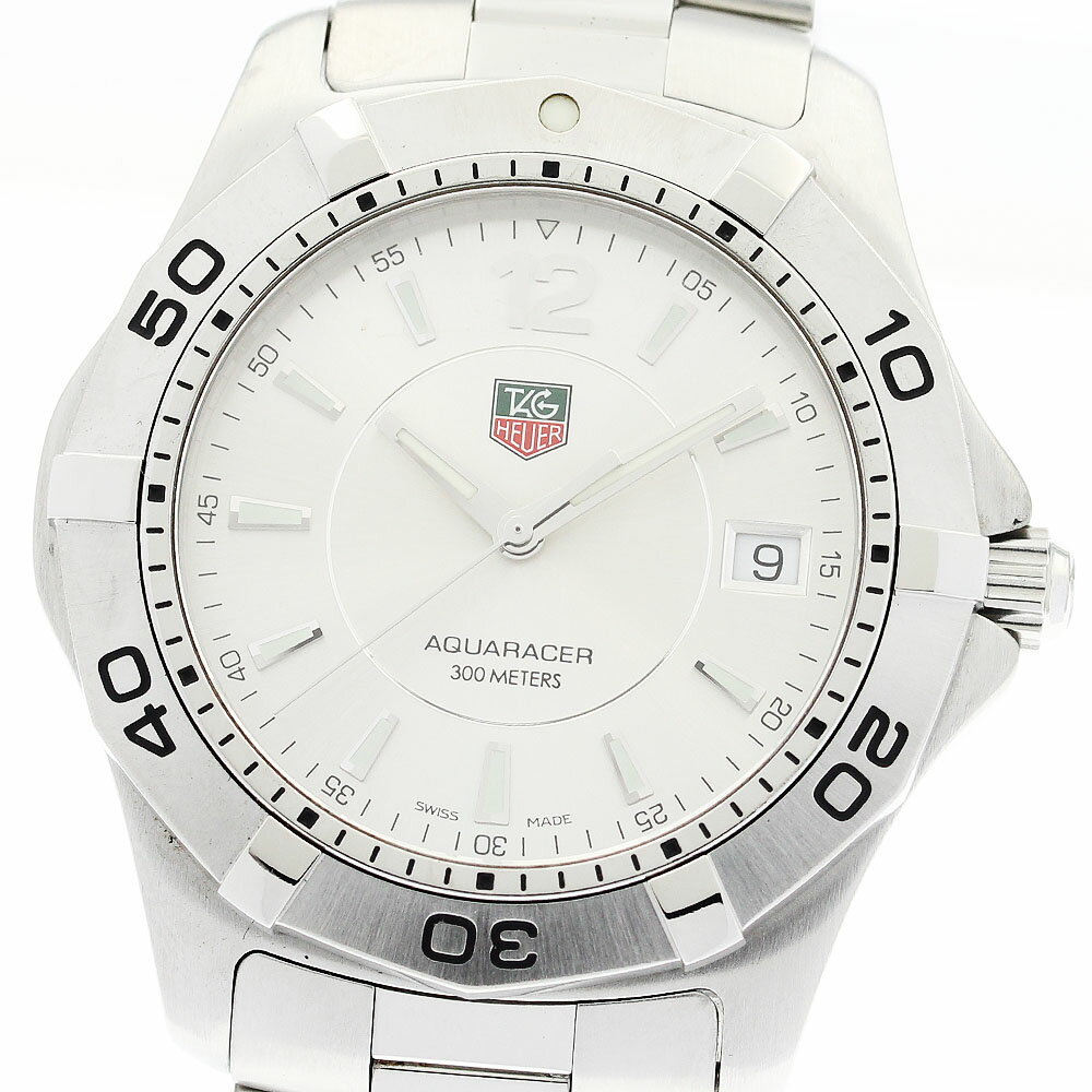タグホイヤー TAG HEUER WAF1112.BA0801 アクアレーサー デイト クォーツ メ ...