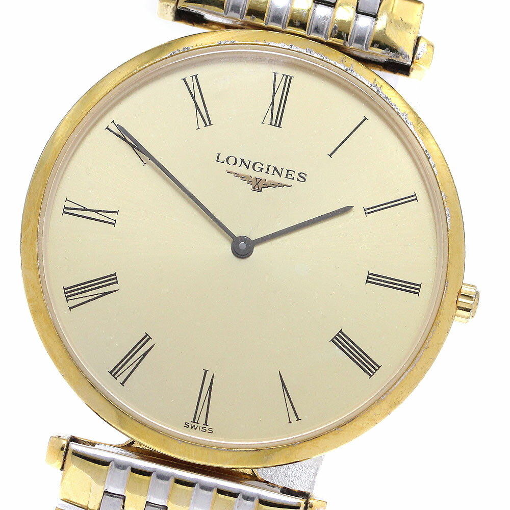 ロンジン LONGINES L4.709.2 グランドクラシック クォーツ メンズ _910866【中古】
