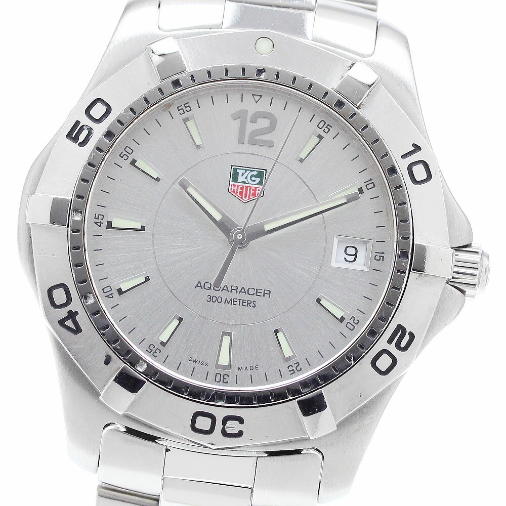 タグホイヤー TAG HEUER WAF1112.BA0801 アクアレーサー デイト クォーツ メ ...