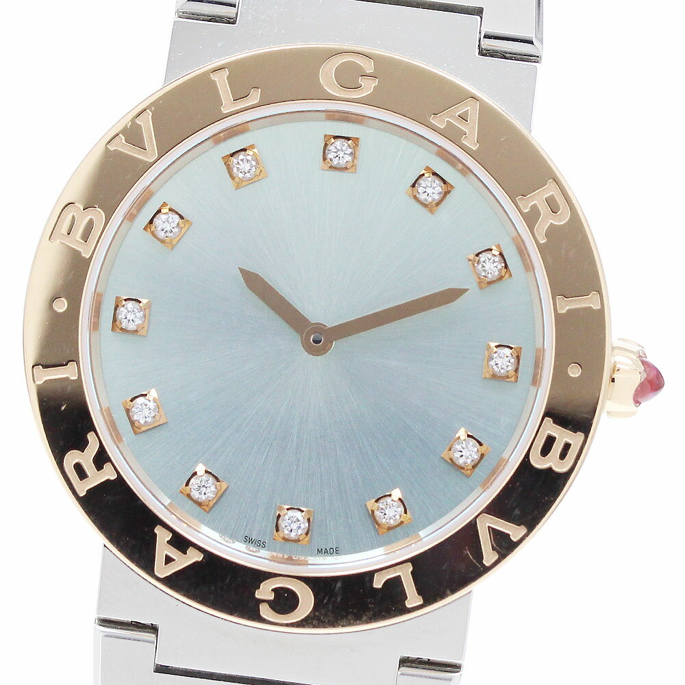 ブルガリ BVLGARI BBP33SG/103759 ブルガリブルガリ LISA リミテッドエディション クォーツ レディース 良品 箱・保証書付き_912480【中古】