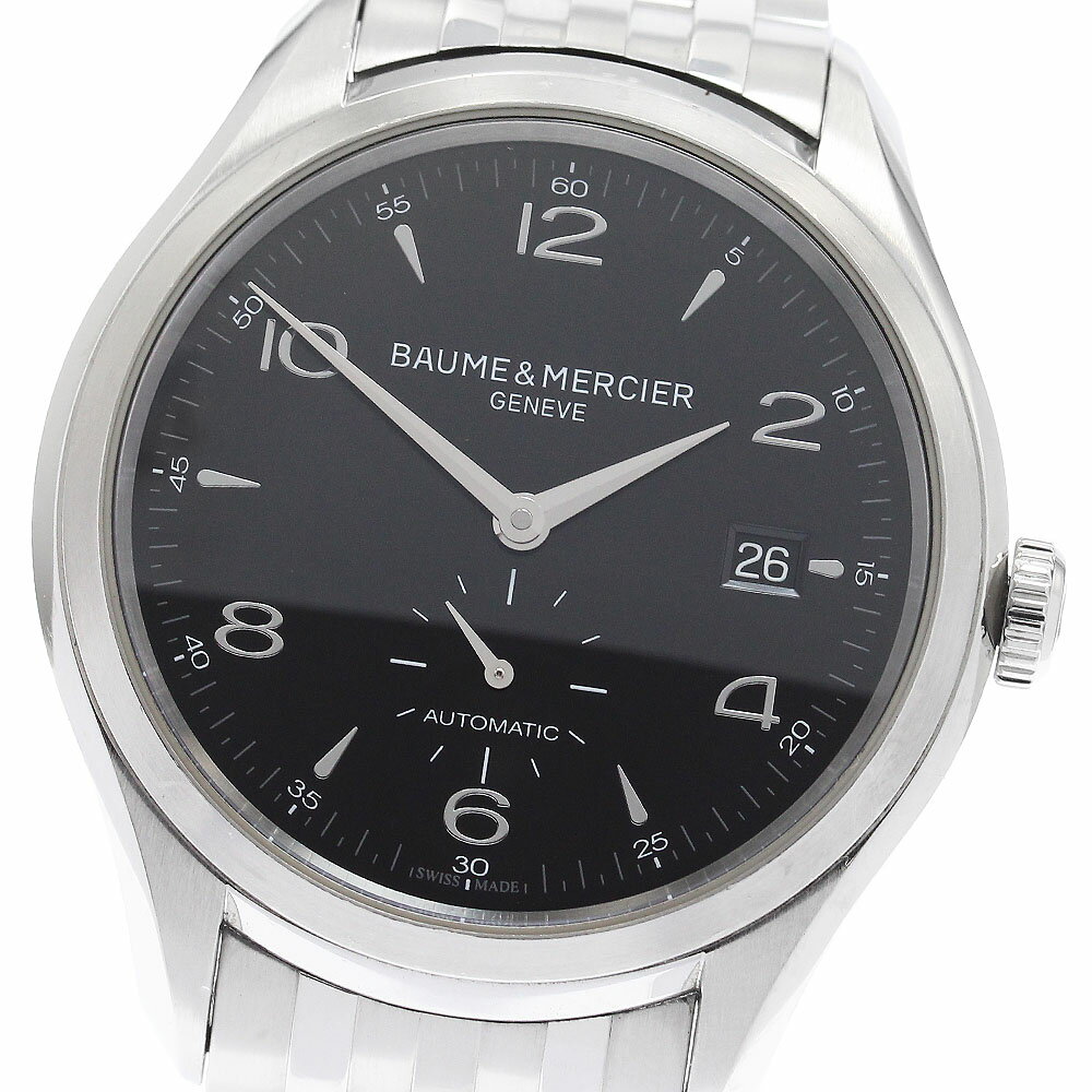 樂天商城 - ボーム＆メルシェ Baume & Mercier MOA10100 クリフトン スモールセコンド 自動巻き メンズ 保証書付き_910702【中古】