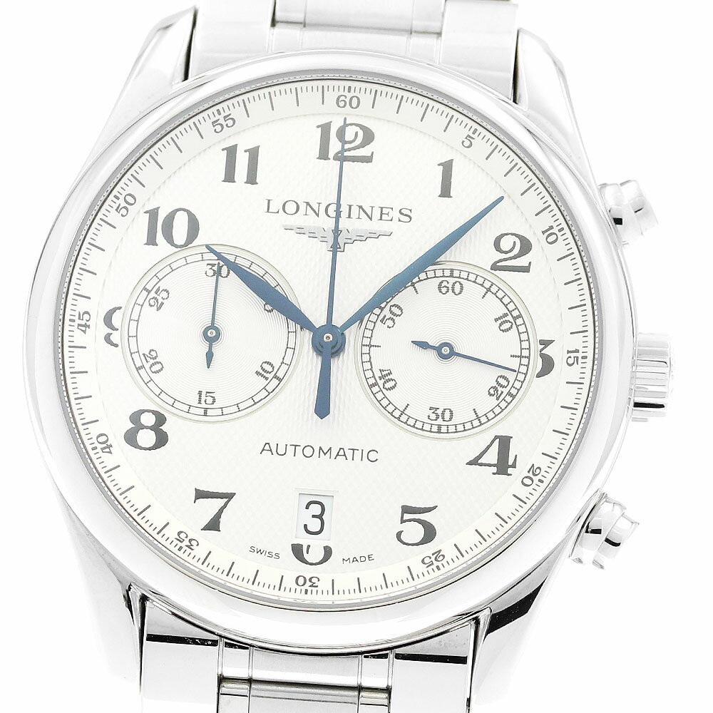 ロンジン LONGINES L2.629.4 マスターコレクション クロノグラフ デイト 自動巻き メンズ 良品 _912222【中古】