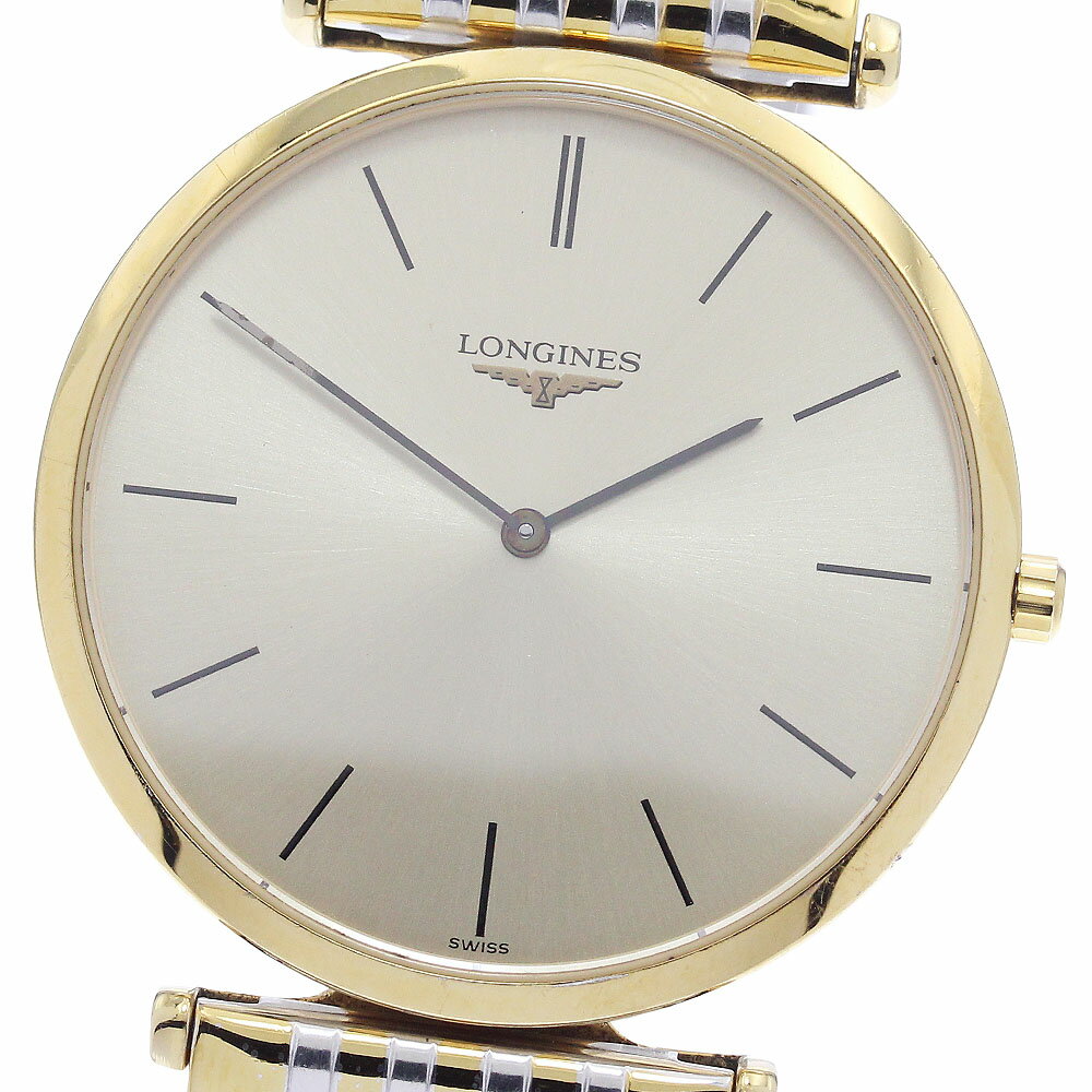ロンジン LONGINES L4.709.2 グランドクラシック クォーツ メンズ _908572【中古】
