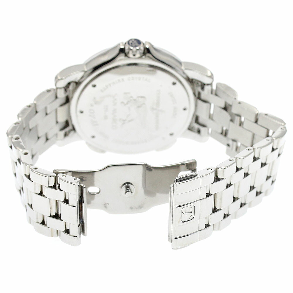 ユリス・ナルダン Ulysse Nardin 223-88 サンマルコ GMT ビッグデイト 自動巻き メンズ _913776【中古】