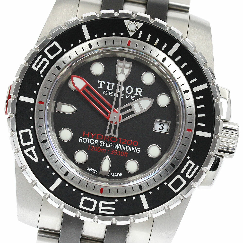 チュードル TUDOR 25000 ハイドロノート 1200 デイト 自動巻き メンズ _91430 ...
