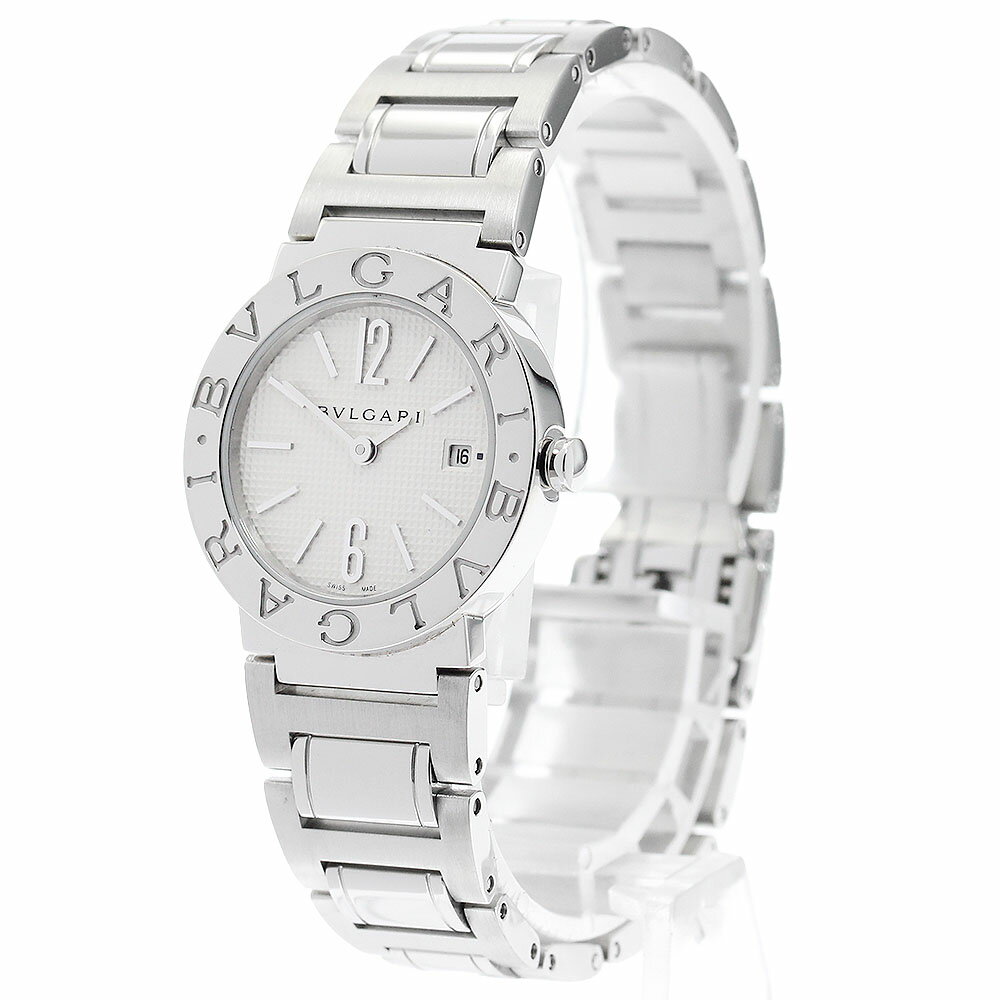 ブルガリ BVLGARI BBL26S ブルガリブルガリ デイト クォーツ レディース 良品 保証書付き_910201【中古】