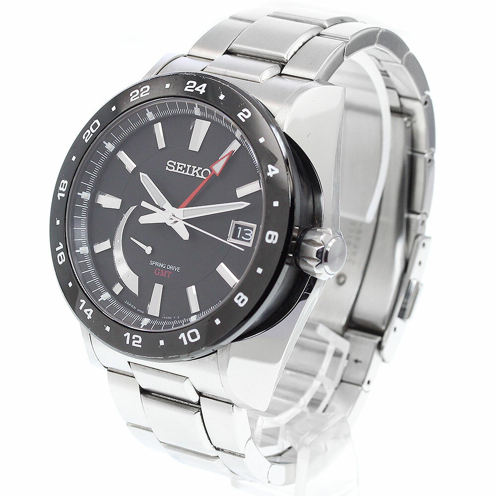 セイコー SEIKO SAEA005/5R66-0AR0 ブライツ アナンタ GMT スプリングドライブ メンズ 良品 箱付き_913463【中古】