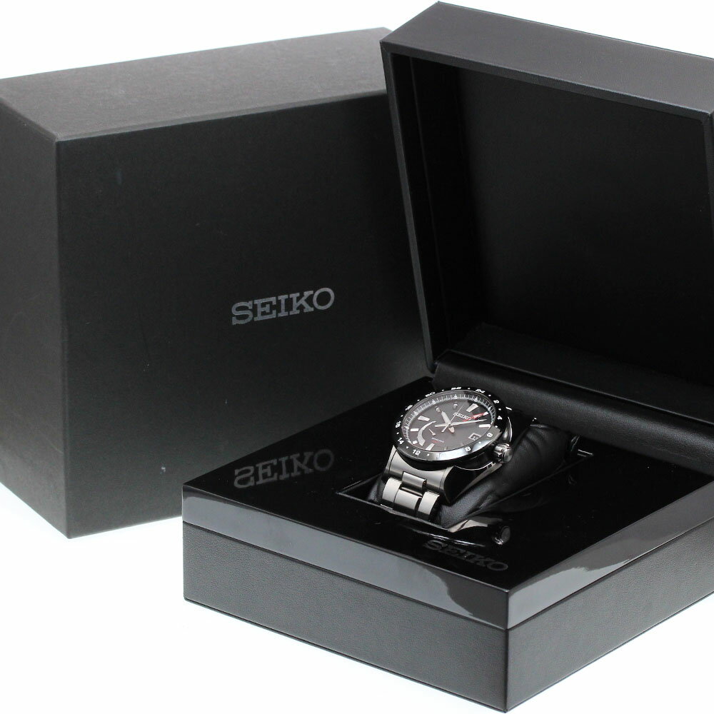 セイコー SEIKO SAEA005/5R66-0AR0 ブライツ アナンタ GMT スプリングドライブ メンズ 良品 箱付き_913463【中古】
