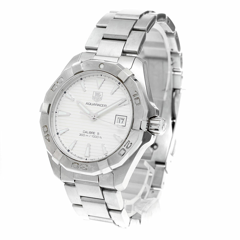 タグホイヤー TAG HEUER WAY2111 アクアレーサー キャリバー5 デイト 自動巻き メンズ _913811【中古】