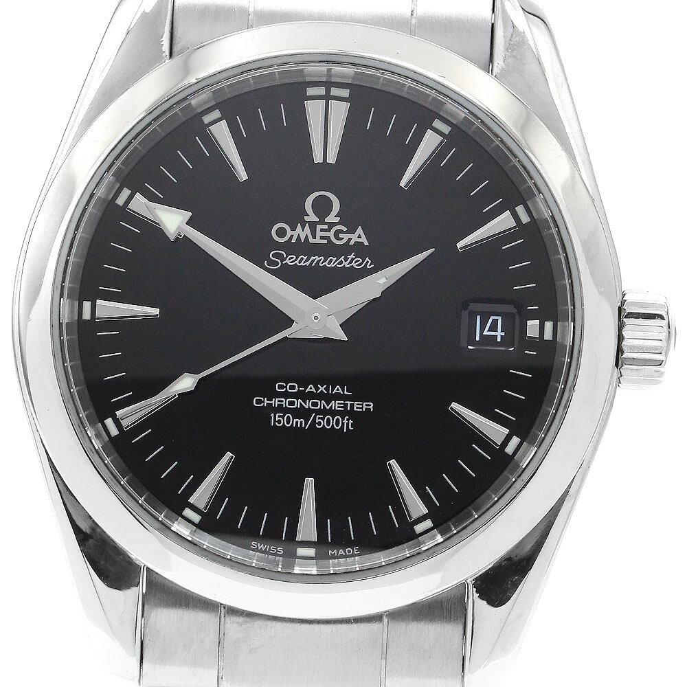 オメガ OMEGA 2504.50 シーマスター アクアテラ デイト コーアクシャル クロノメーター ...