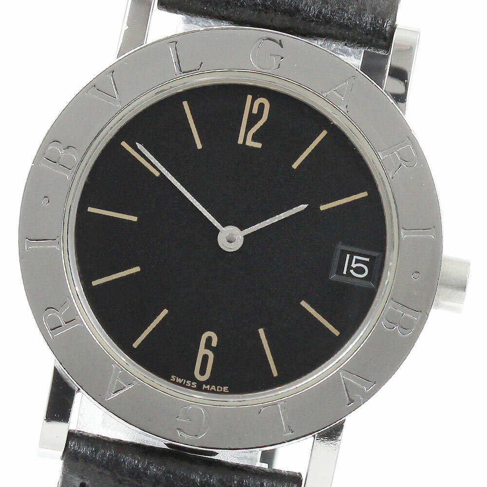 ブルガリ BVLGARI BB30SLD ブルガリブルガリ デイト クォーツ ボーイズ _914646【中古】