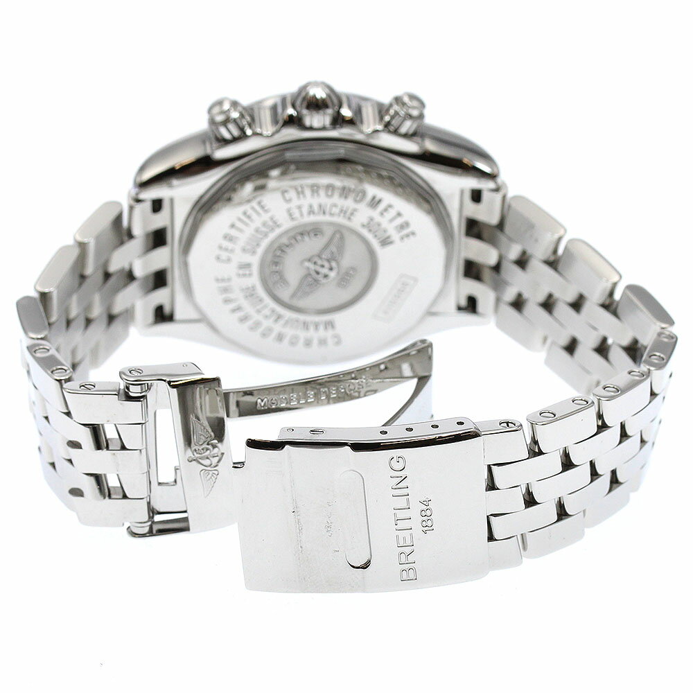 訳あり ブライトリング BREITLING A13356 クロノマット エボリューション デイト 自動巻き メンズ _908405【ev10】【中古】