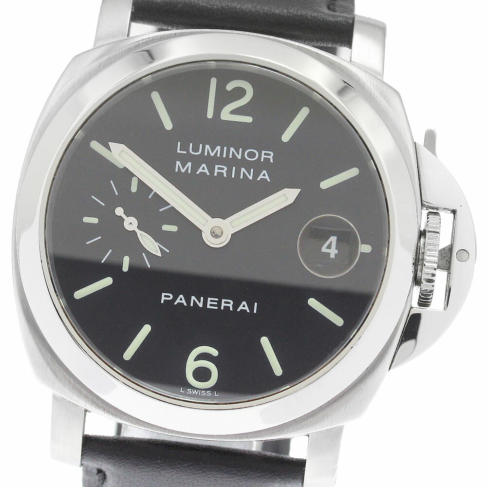 パネライ PANERAI PAM00050 ルミノールマリーナ スモールセコンド デイト 自動巻き  ...