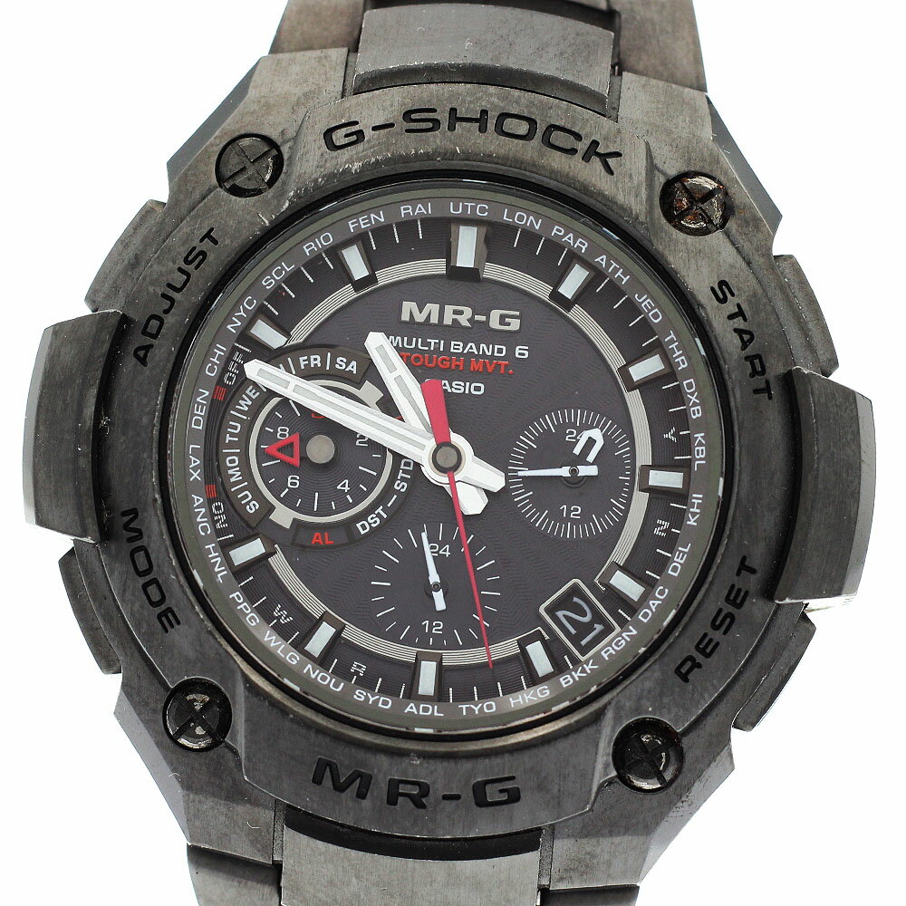 カシオ CASIO MRG-8100B-1AJF Gショック MR-G ソーラー メンズ _9140 ...