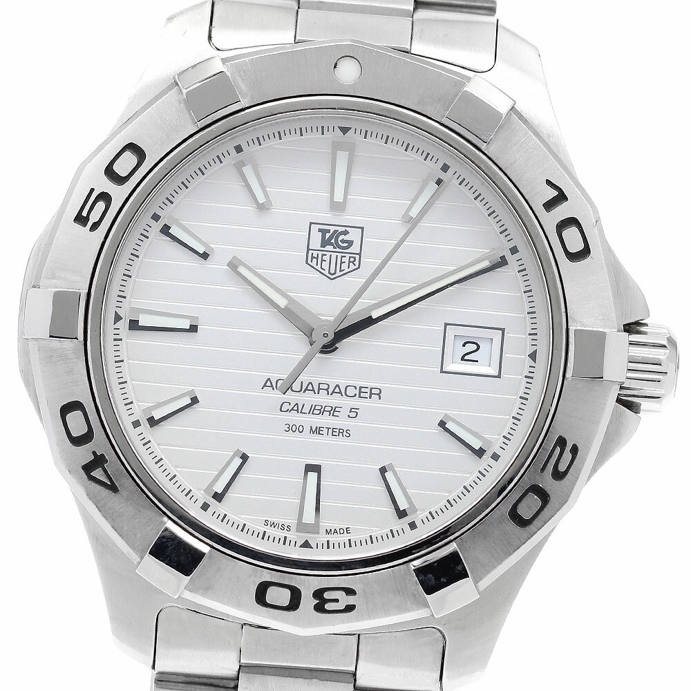 タグホイヤー TAG HEUER WAP2011.BA0830 アクアレーサー キャリバー5 デイト ...