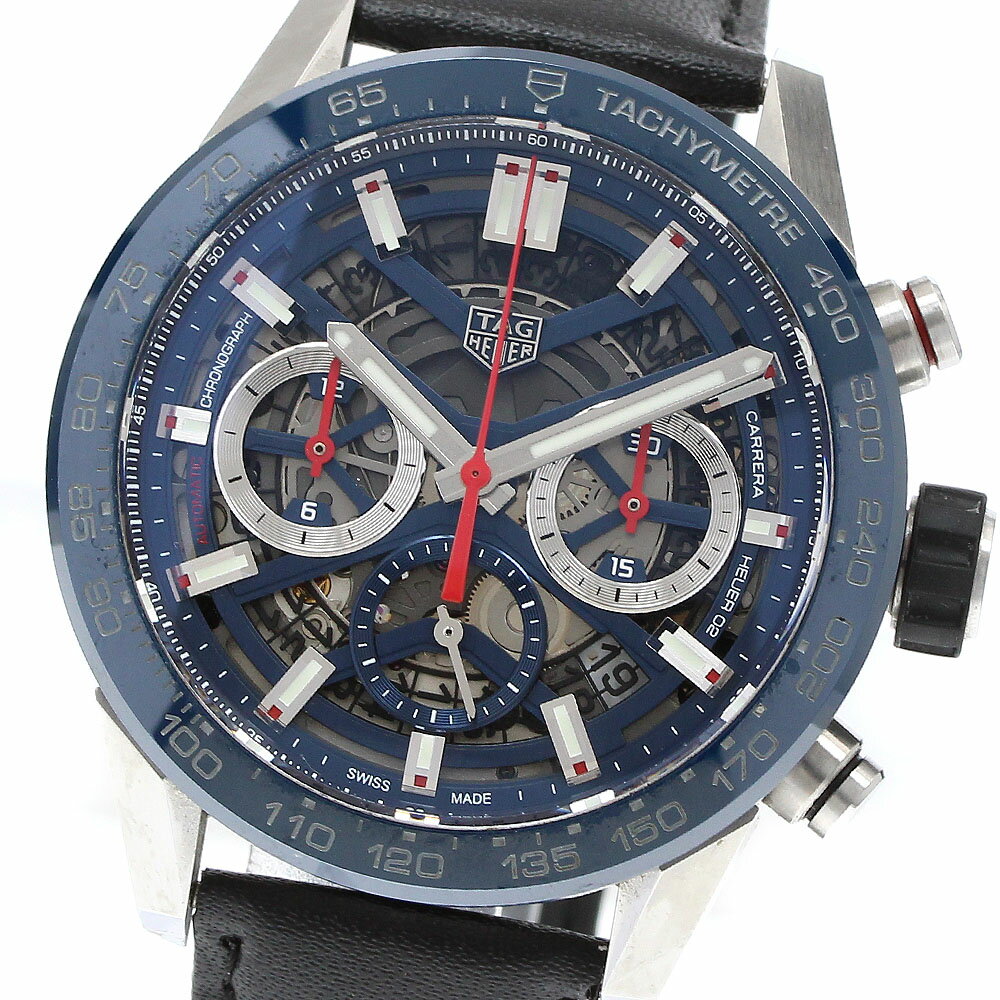 タグホイヤー TAG HEUER CBG2011-0 カレラ キャリバー ホイヤー02 クロノグラフ 自動巻き メンズ _913523【中古】