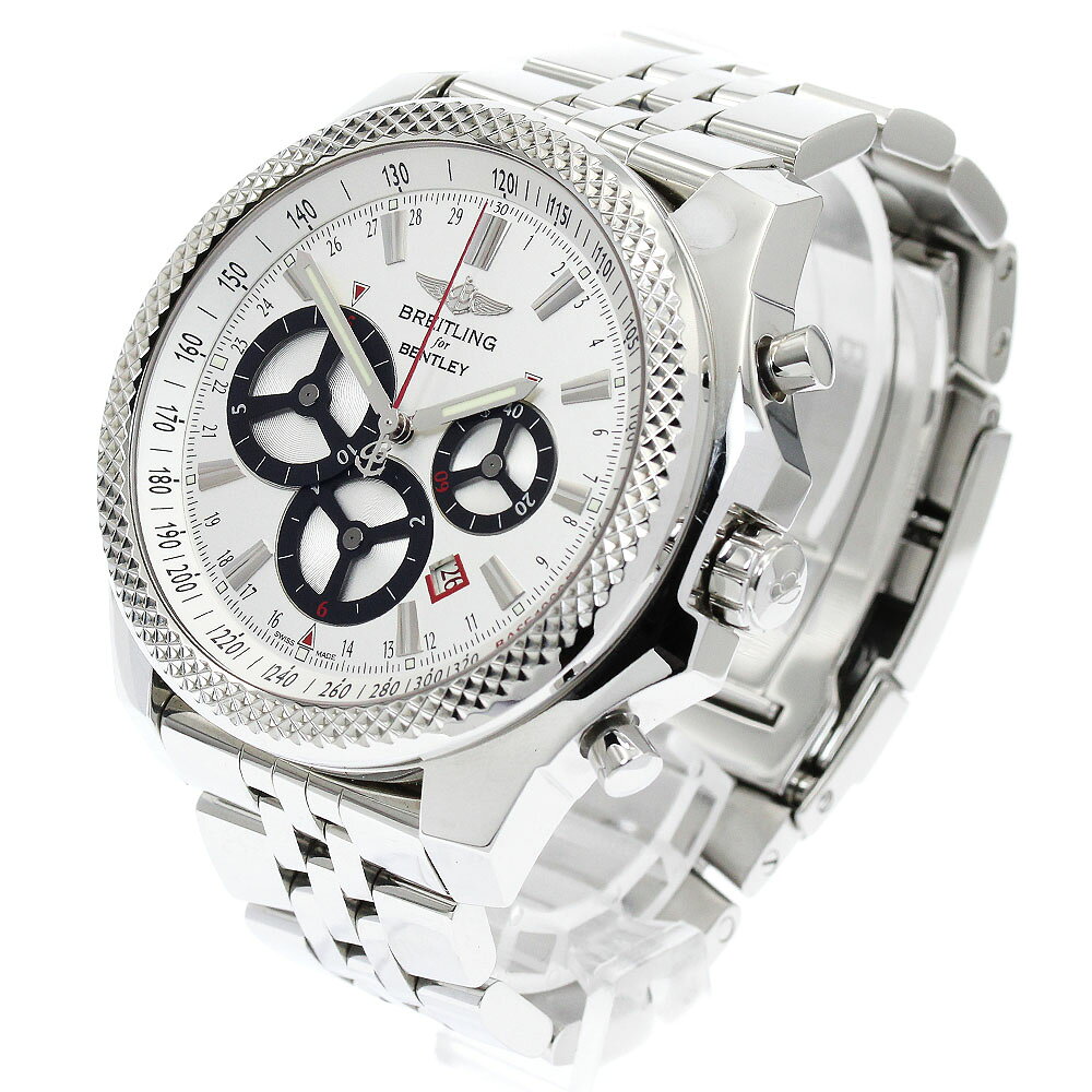 ブライトリング BREITLING A25366 ベントレー バーナートレーシング デイト クロノグラフ 自動巻き メンズ 箱付き_916738【中古】
