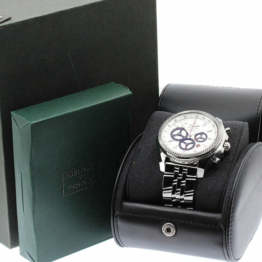 ブライトリング BREITLING A25366 ベントレー バーナートレーシング デイト クロノグラフ 自動巻き メンズ 箱付き_916738【中古】