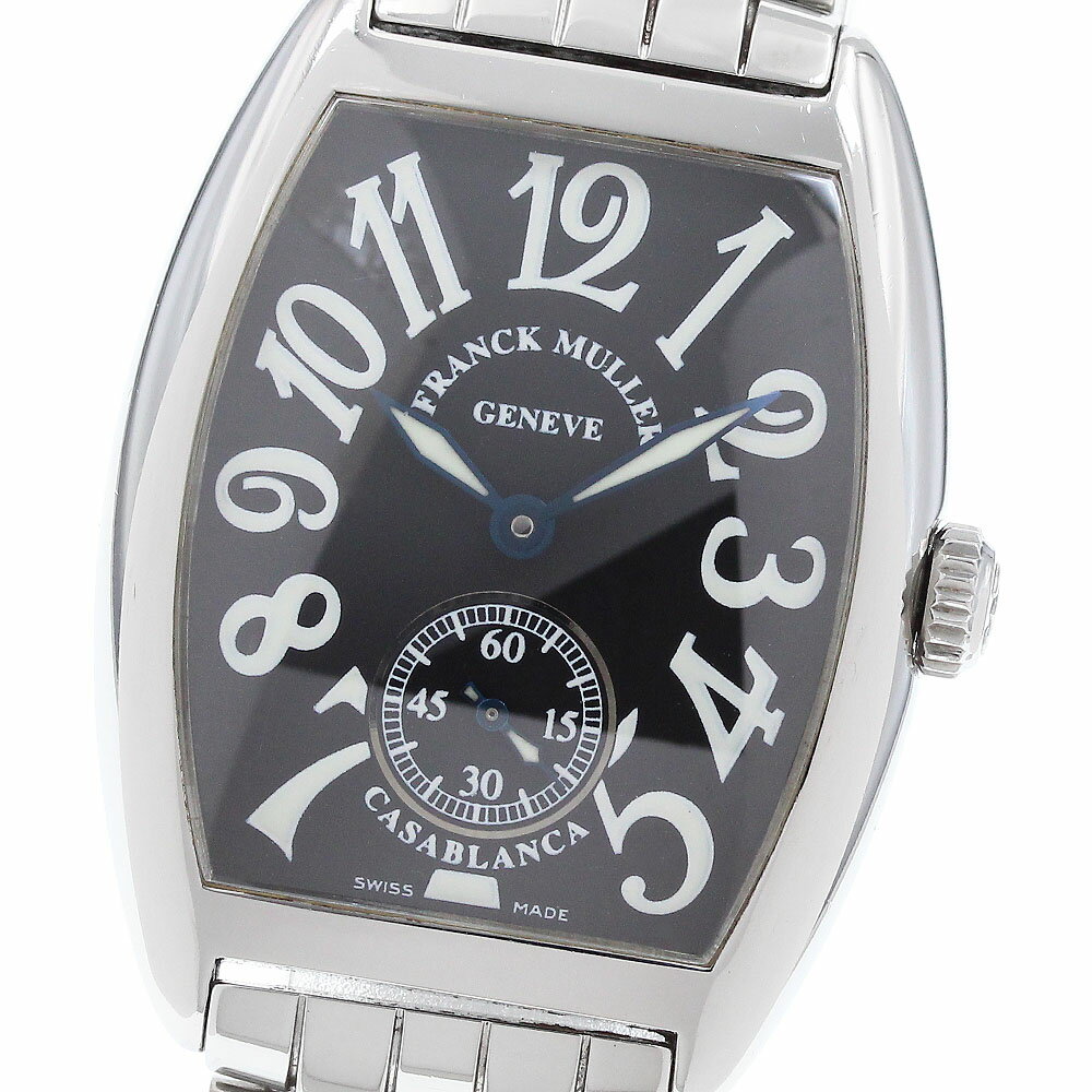 フランクミュラー FRANCK MULLER 7500S6 カサブランカ スモールセコンド 手巻き  ...
