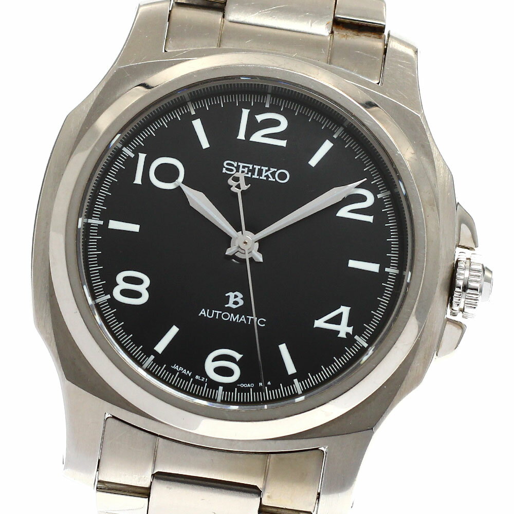 セイコー SEIKO SAGL003/8L21-00A0 ブライツ 琺瑯文字盤 自動巻き メンズ _917014【中古】