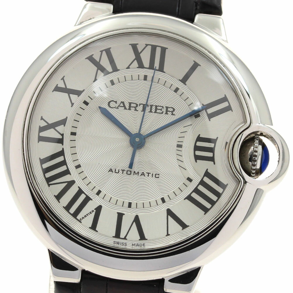 カルティエ CARTIER W69017Z4 バロンブルー 36mm 自動巻き ボーイズ _897157【中古】