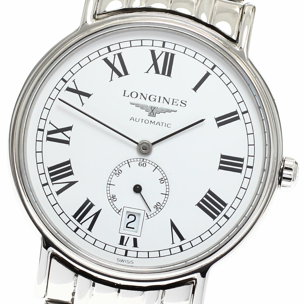 ロンジン LONGINES L4.805.4 プレゼンス デイト 自動巻き メンズ 良品 _920056【中古】(2)