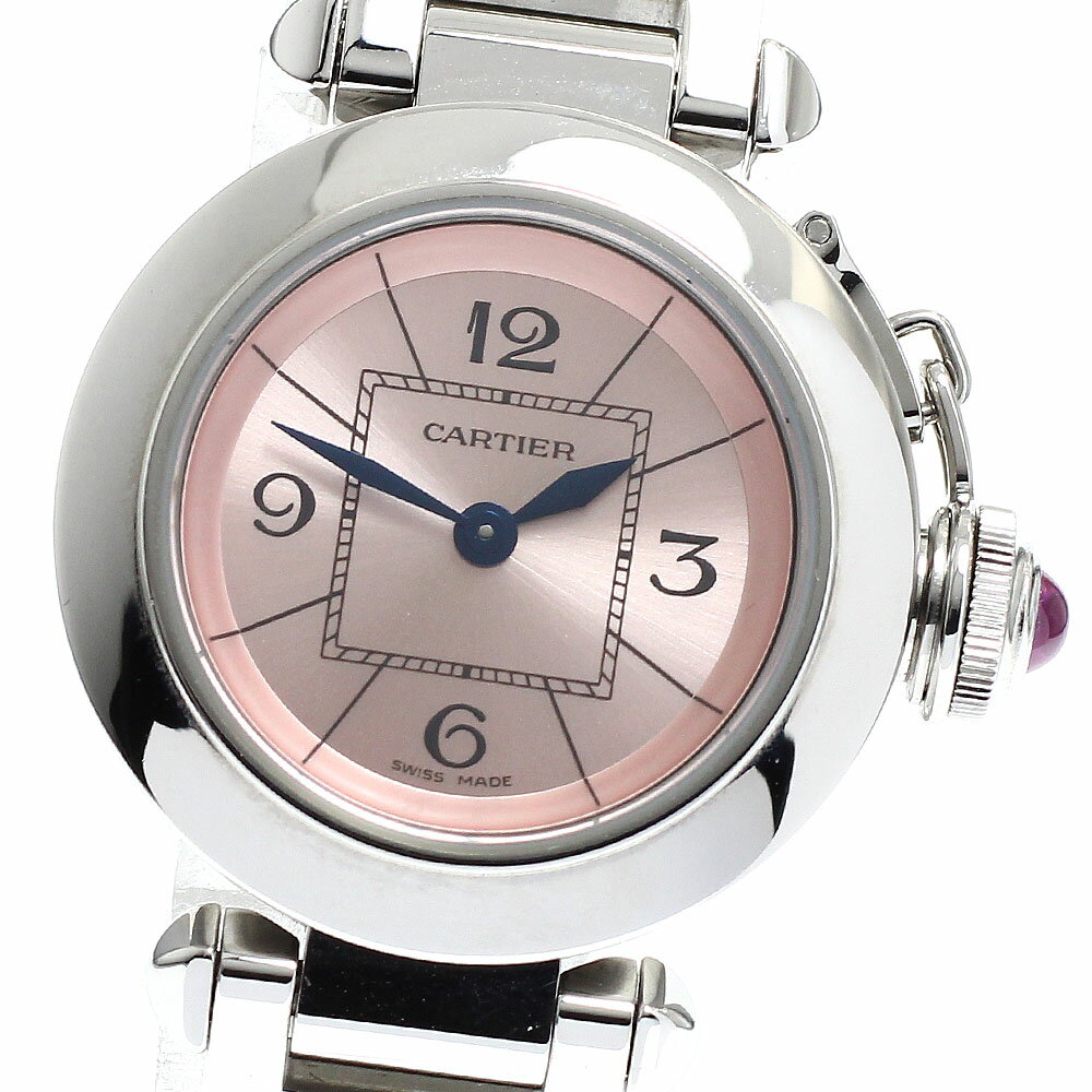 カルティエ CARTIER W3140008 ミスパシャ クォーツ レディース 良品 _917618【中古】