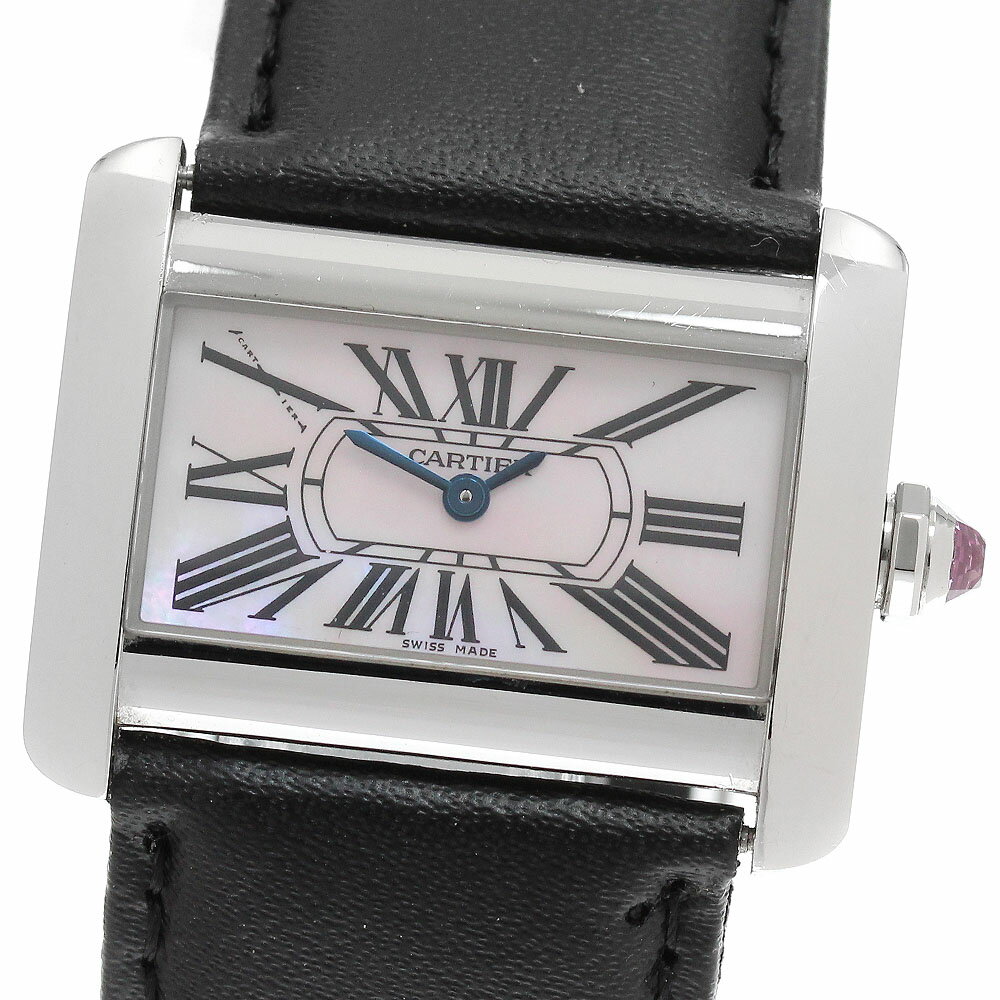 カルティエ CARTIER W6301455 タンク ディヴァン ミニ シェル文字盤 クォーツ レディース _918936【中古】
