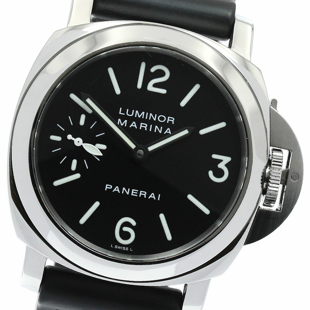 パネライ PANERAI PAM00111 ルミノール マリーナ 裏スケルトン 手巻き メンズ _9 ...