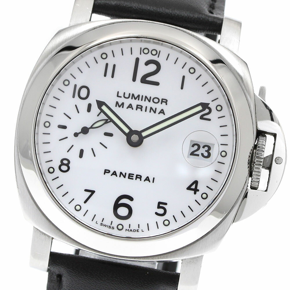 パネライ PANERAI PAM00049 ルミノール マリーナ スモールセコンド 自動巻き メンズ ...