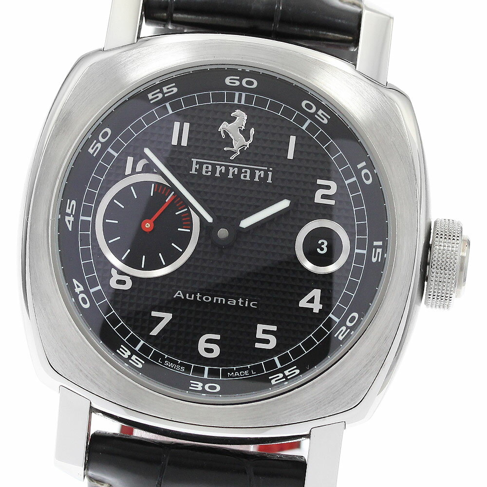 パネライ PANERAI FER00001 フェラーリ グランツーリズモ デイト 自動巻き メンズ  ...