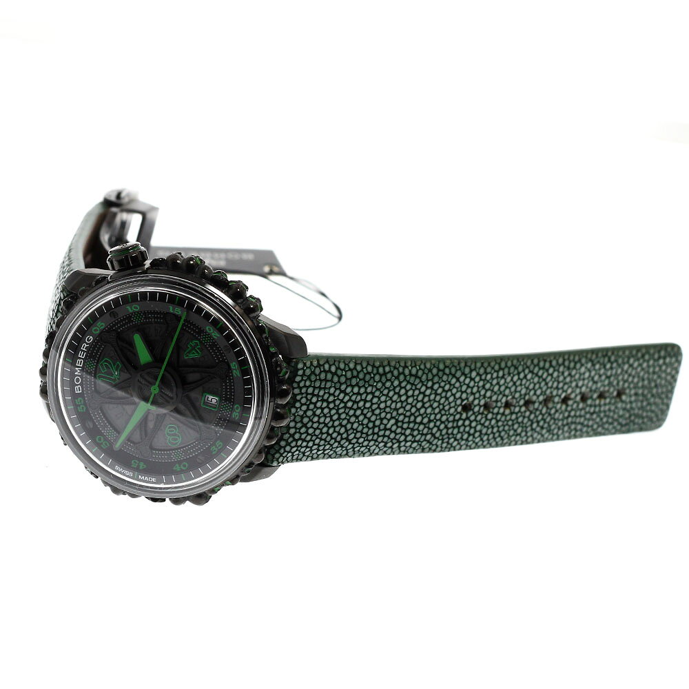 ボンバーグ BOMBERG CT43APBA.25-3.11 BB-01 デイト 自動巻き メンズ 未使用品 箱・保証書付き_881483【中古】