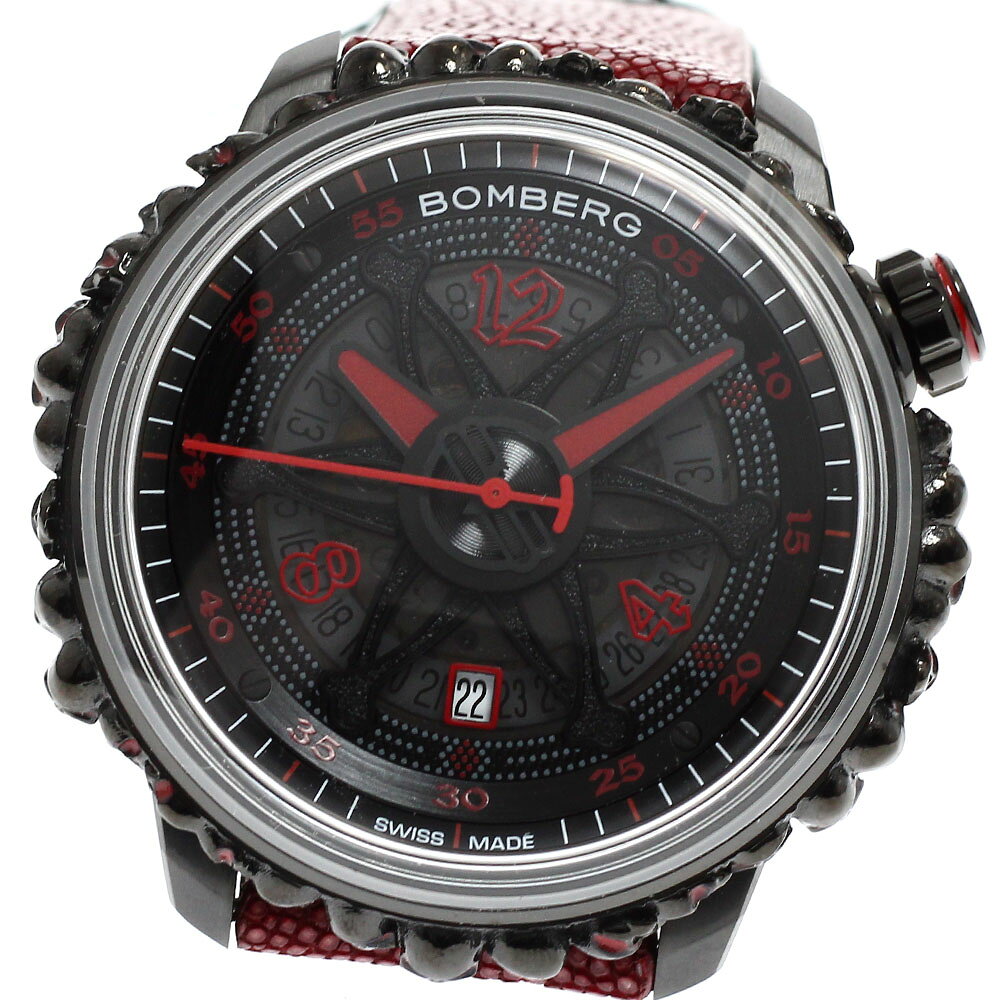 ボンバーグ BOMBERG CT43APBA.25-2.11 BB-01 デイト 自動巻き メンズ 未使用品 箱・保証書付き_881510【ev20】【中古】