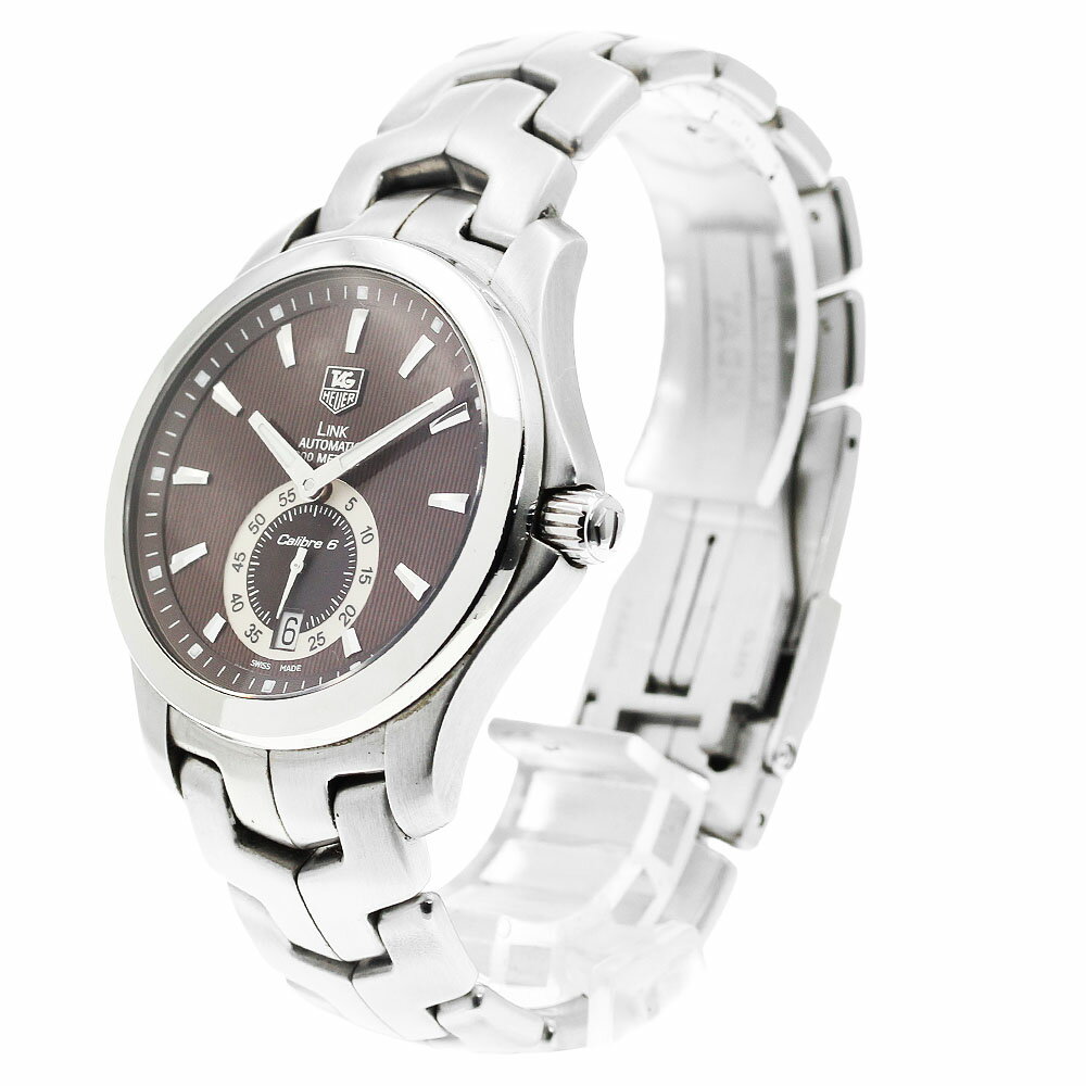 タグホイヤー TAG HEUER WJF211C.BA0570 リンク キャリバー6 デイト 自動巻き メンズ 保証書付き_911886【中古】