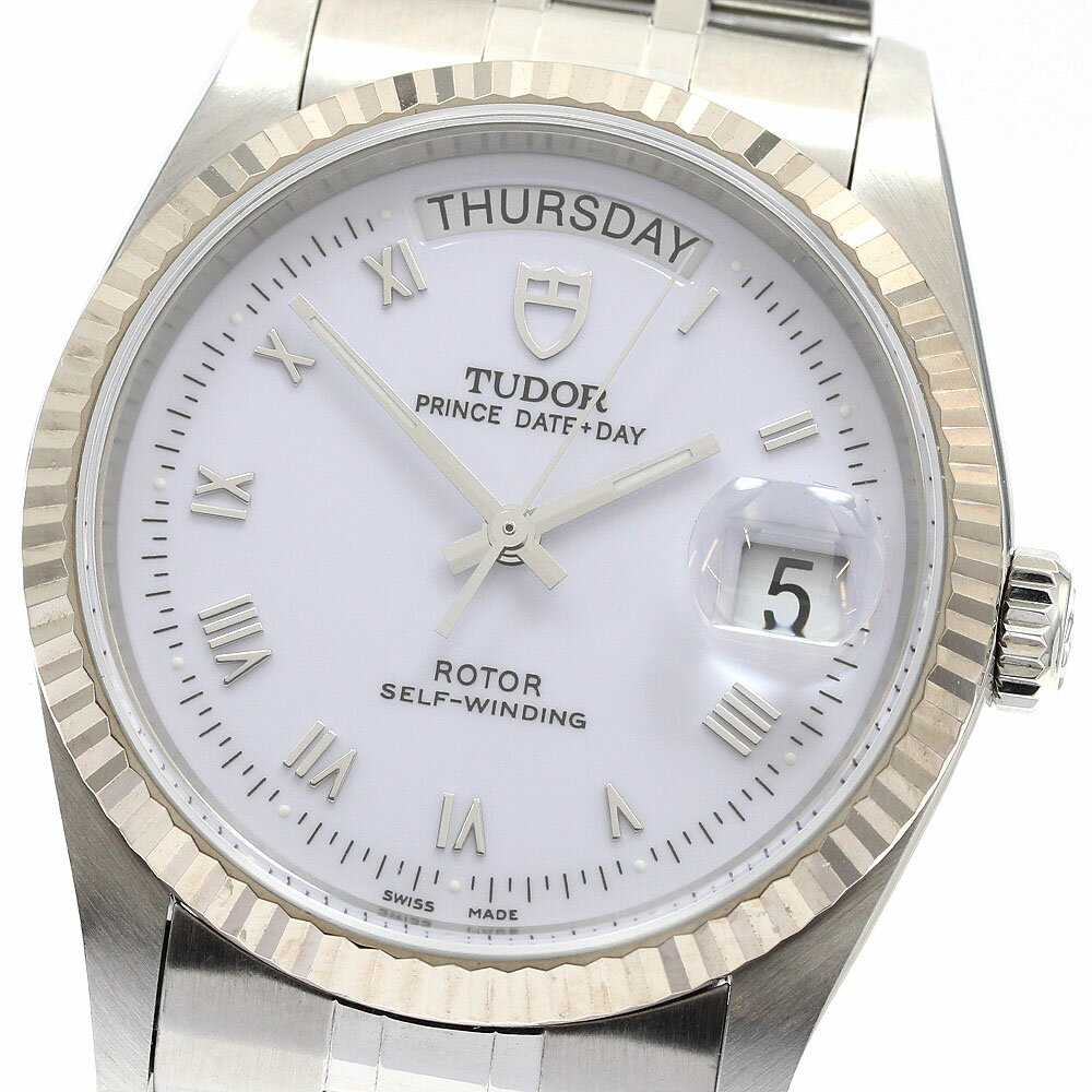 チュードル TUDOR 76214 プリンス デイトデイ WGベゼル 自動巻き メンズ 良品 _91 ...