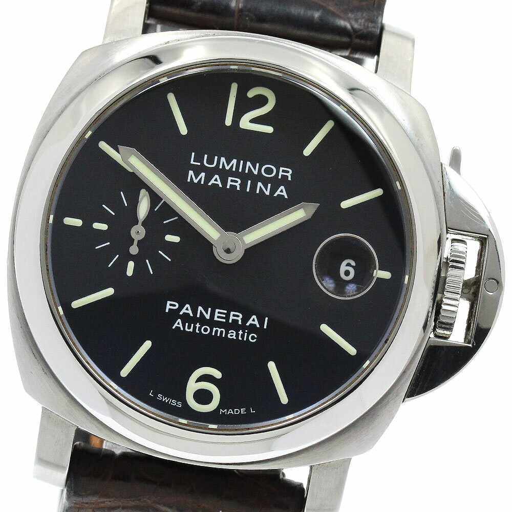 パネライ PANERAI PAM00298 ルミノール マリーナ デイト 自動巻き メンズ _918 ...