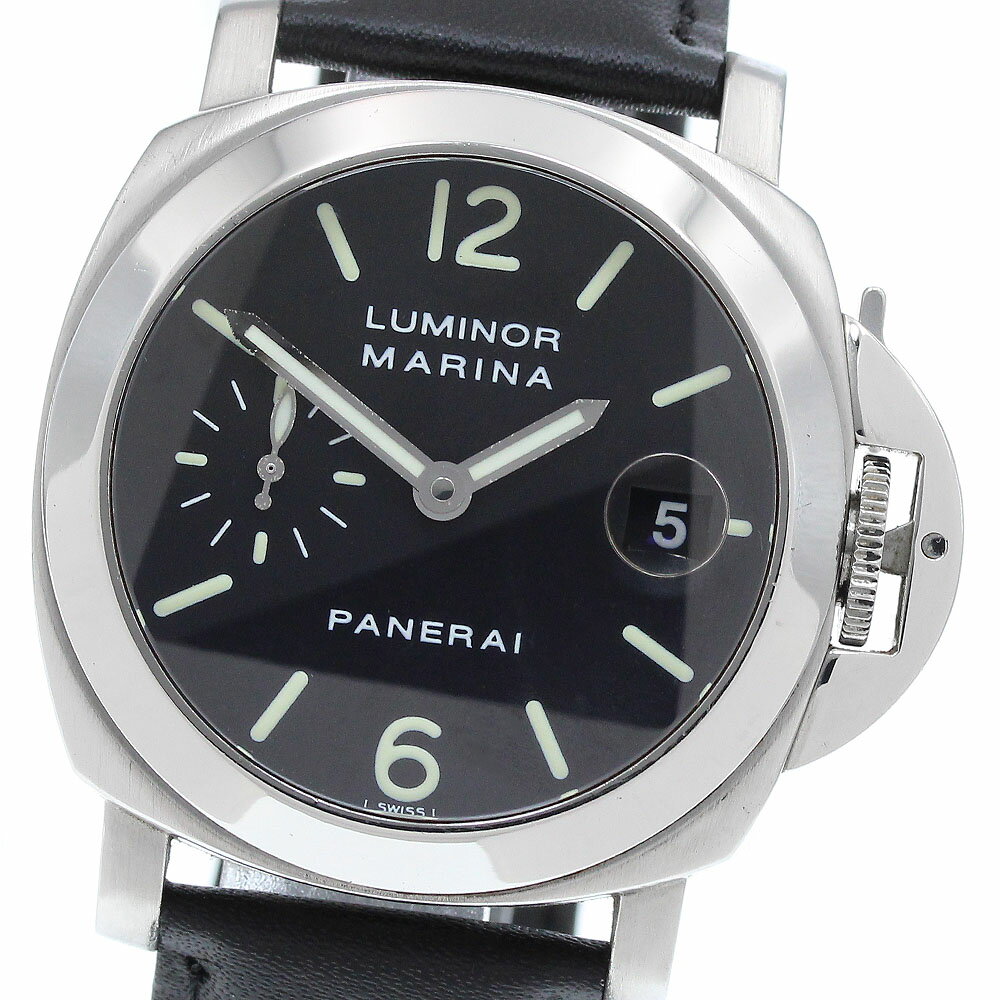 パネライ PANERAI PAM00048 ルミノールマリーナ スモールセコンド デイト 自動巻き  ...